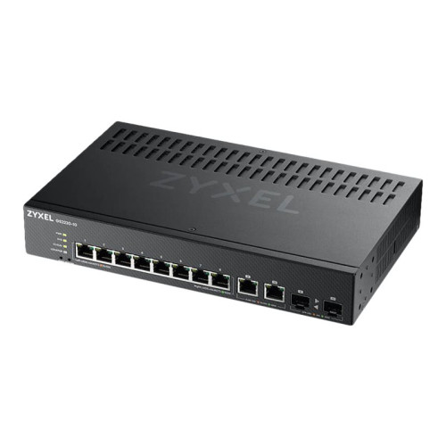 ZyXEL Communications Zyxel GS2220-10 - switch - 8 portar - Administrerad - rackmonterbar
