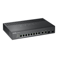 Produktbild för Zyxel GS2220-10 - switch - 8 portar - Administrerad - rackmonterbar