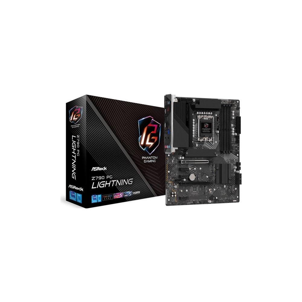 Produktbild för ASRock Z790 PG Lightning - moderkort - ATX - LGA1700-uttag - Z790
