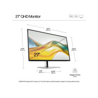Produktbild för HP 527pq - Series 5 Pro - LED-skärm - QHD - 27" - Smart Buy