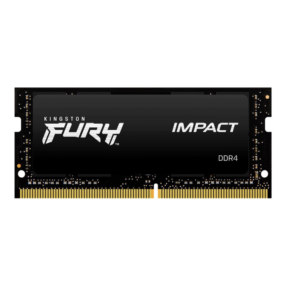 Produktbild för Kingston FURY Impact - DDR4 - sats - 64 GB: 2 x 32 GB - SO DIMM 260-pin / PC4-25600 - ej buffrad