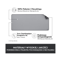 Produktbild för Logitech Studio Series Desk Mat - tangentbord och musdyna