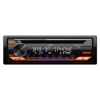 Produktbild för JVC KD-DB922BT - Bil - CD-mottagare - inbyggd enhet - Enkel-DIN