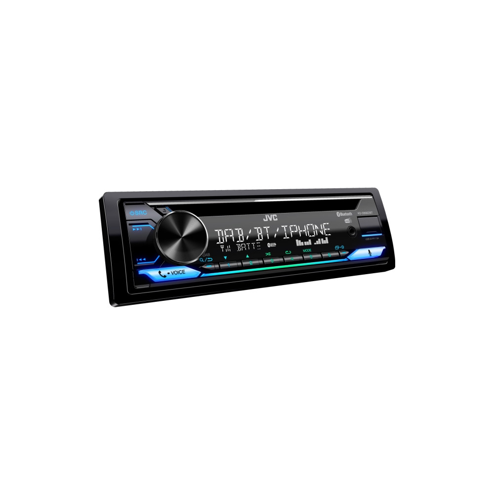 Produktbild för JVC KD-DB922BT - Bil - CD-mottagare - inbyggd enhet - Enkel-DIN