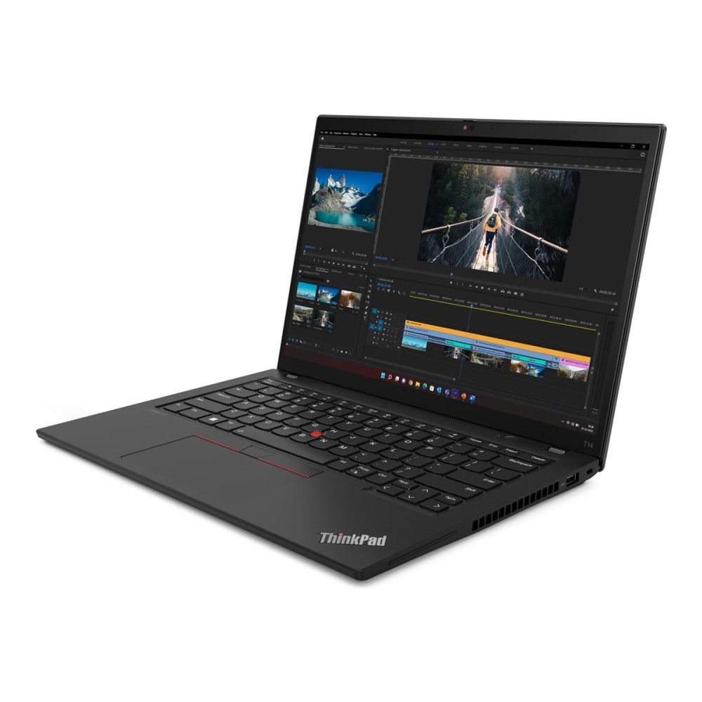 Produktbild för Lenovo ThinkPad T14 Gen 6 - Copilot+ PC - 14" - AMD Ryzen AI 5 PRO - 340 - 32 GB RAM - 512 GB SSD - 5G-uppgraderingsbar - nordiskt (danska/finska/norska/svenska)