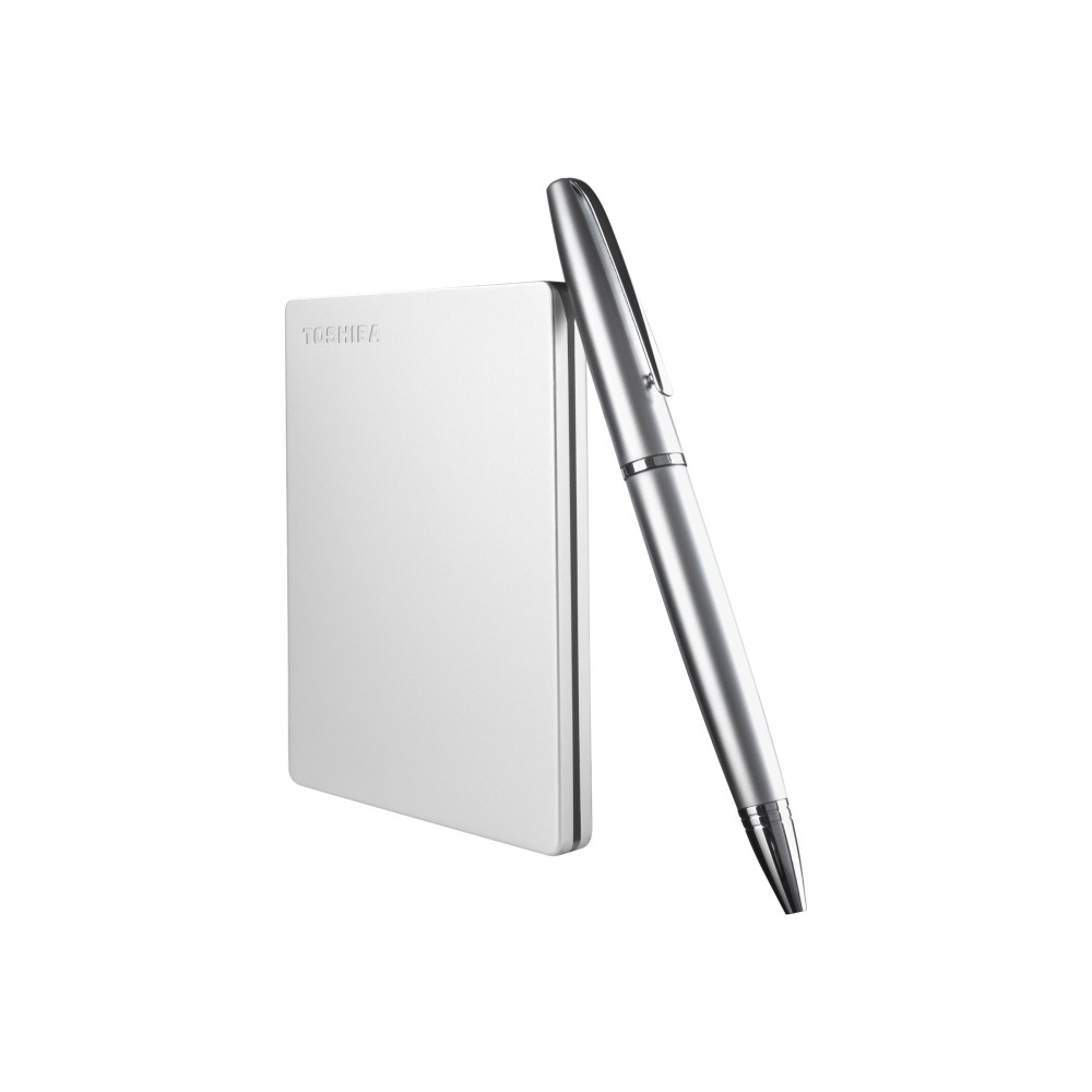 Produktbild för Toshiba Canvio Slim - hårddisk - 1 TB - USB 3.2 Gen 1