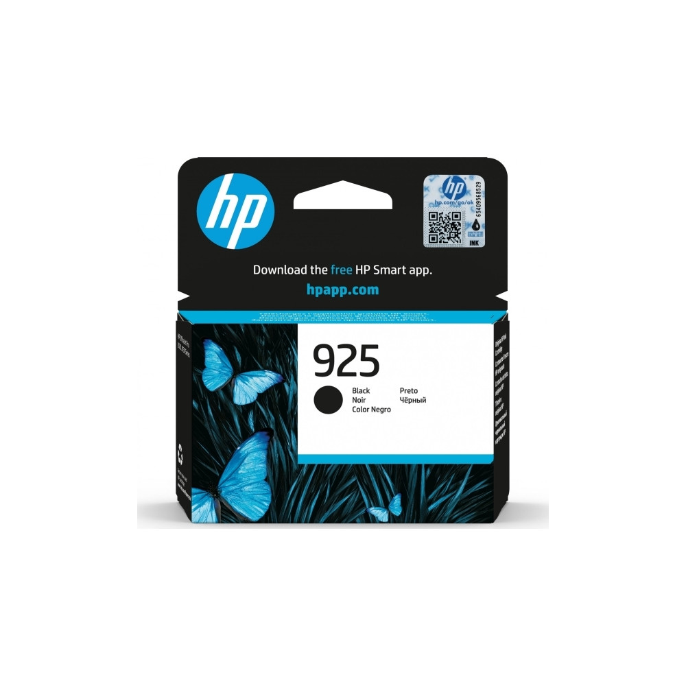Produktbild för HP 925 - svart - original - Officejet - bläckpatron