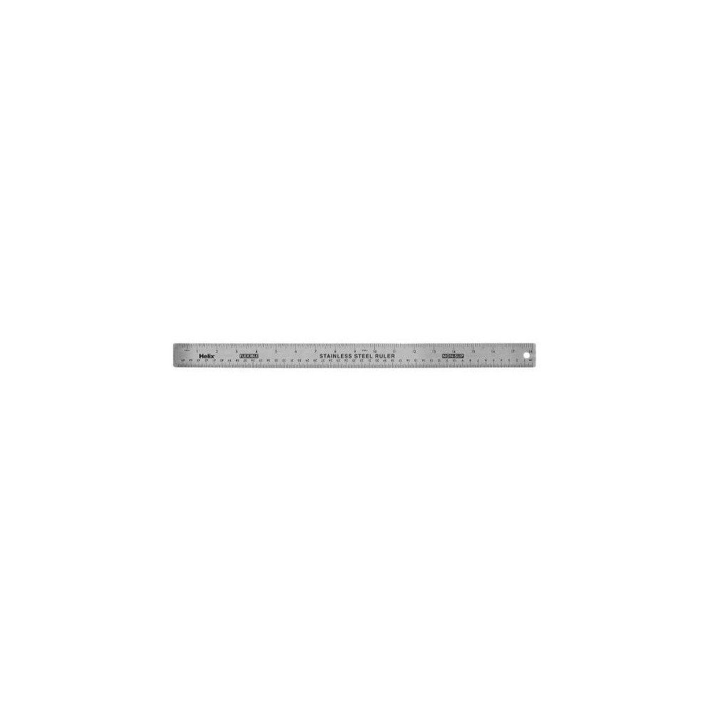 Produktbild för Linjal aluminium 45 cm