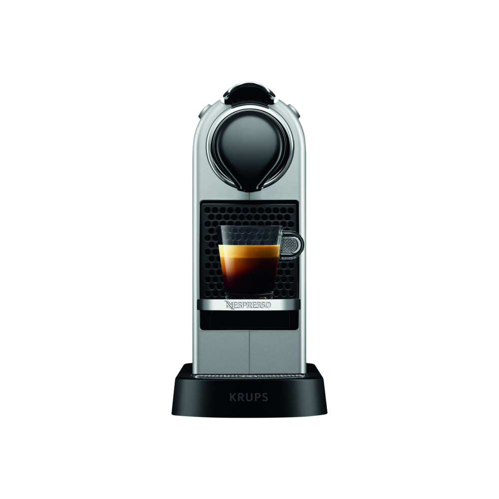 Produktbild för Krups Nespresso CitiZ XN741B - kaffemaskin - 19 bar - silver