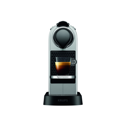 Krups Krups Nespresso CitiZ XN741B - kaffemaskin - 19 bar - silver