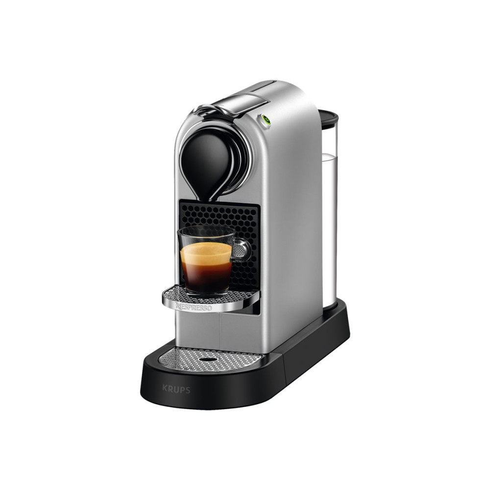 Produktbild för Krups Nespresso CitiZ XN741B - kaffemaskin - 19 bar - silver