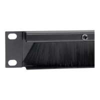Produktbild för StarTech.com 1U High-density Brush Strip Cable Management Panel - Sturdy Steel Horizontal Data Centre Cable Management Panel (CMBRUSH1U) - rackpanel för kabelhantering - 1U