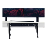 Produktbild för Startech Vertikal väggmonterbart serverrack - solitt stål - 6U - fäste för väggmontering - 6U