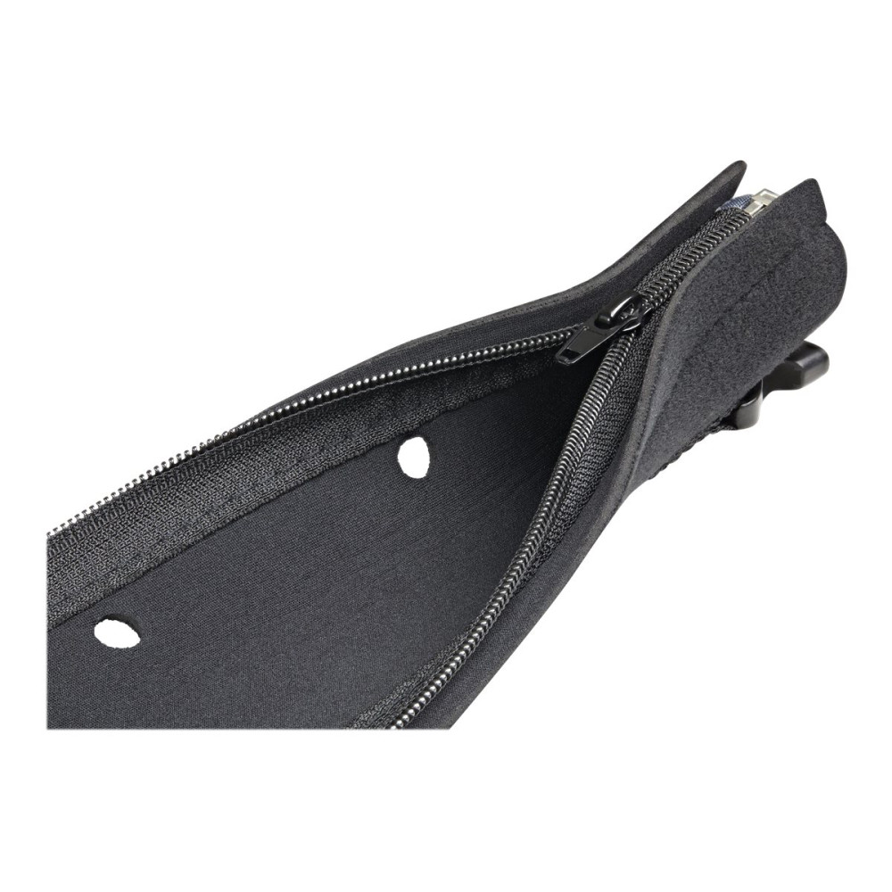 Produktbild för StarTech.com Kabelstrumpa i neopren på 1 m med dragkedja och spänne - diameter på 3 cm - Dator/nätverk/AV-sladdskydd - Flexibelt kabelarrangemang - Svart - kabelhanteringsfodral