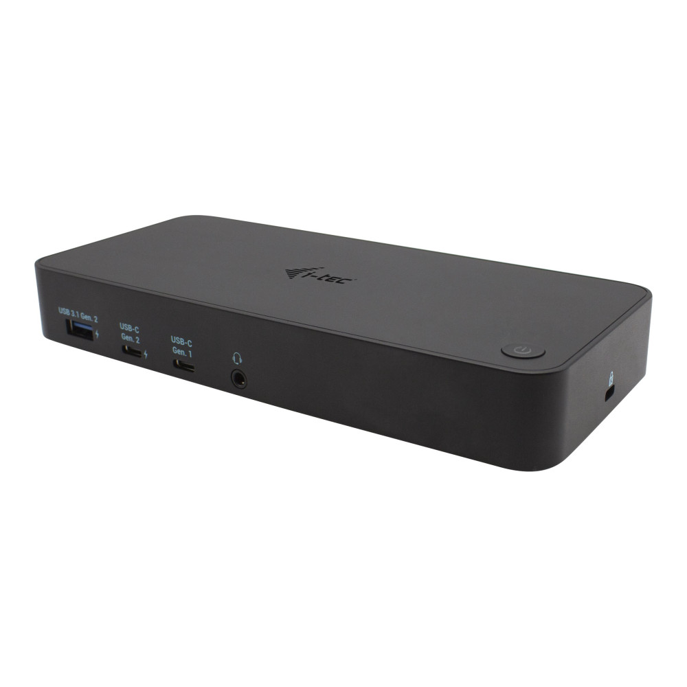 Produktbild för i-Tec - dockningsstation - USB-C / Thunderbolt 3 - DP, HDMI - 1GbE