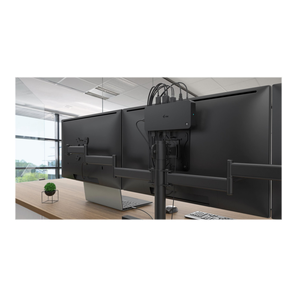 Produktbild för i-Tec - dockningsstation - USB-C / Thunderbolt 3 - DP, HDMI - 1GbE