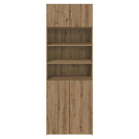 Produktbild för Förvaringsskåp Artisan Ek 80 x 42,5 x 225 cm Konstruerat trä