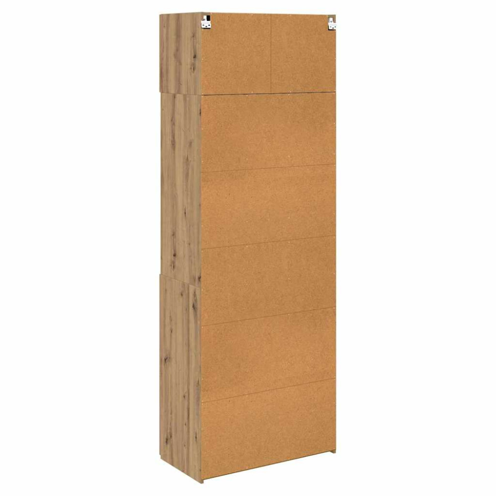 Produktbild för Förvaringsskåp Artisan Ek 80 x 42,5 x 225 cm Konstruerat trä