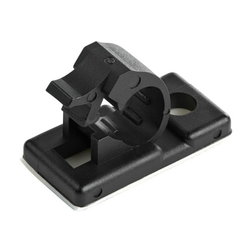 StarTech.com StarTech.com 100 självhäftande kabelhanteringsclips Svart - Nätverk/Ethernet/kontorsbord/datorsladdorganiserare - Självfästande kabel-/ledningshållare - Självhäftande nylonklämma brandklassad enligt UL/94V-2 - kabelklämmor - TAA-kompatibel
