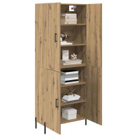 Produktbild för Skåp Väggmonterad Artisan Ek 69,5 x 34 x 180 cm Konstruerat trä