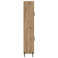 Produktbild för Skåp Väggmonterad Artisan Ek 69,5 x 34 x 180 cm Konstruerat trä