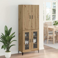 Produktbild för Skåp Väggmonterad Artisan Ek 69,5 x 34 x 180 cm Konstruerat trä