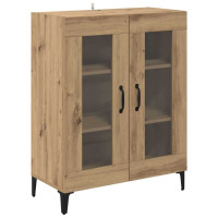 Produktbild för Skåp Väggmonterad Artisan Ek 69,5 x 34 x 180 cm Konstruerat trä