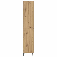 Produktbild för Skåp Väggmonterad Artisan Ek 69,5 x 34 x 180 cm Konstruerat trä