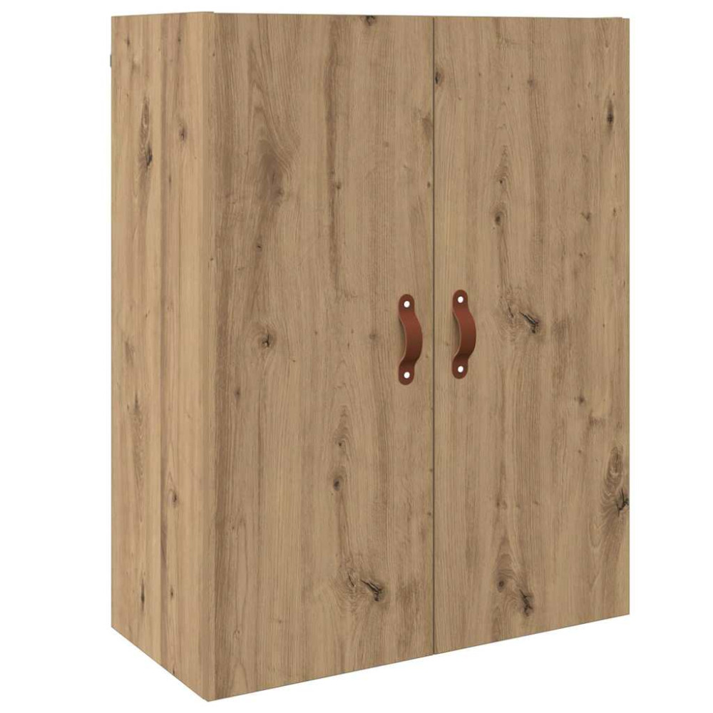 Produktbild för Skåp Väggmonterad Artisan Ek 69,5 x 34 x 180 cm Konstruerat trä