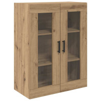 Produktbild för Skåp Väggmonterad Artisan Ek 69,5 x 34 x 180 cm Konstruerat trä