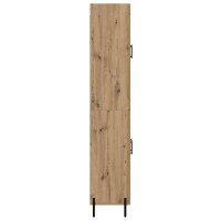 Produktbild för Skåp Väggmonterad Artisan Ek 69,5 x 34 x 180 cm Konstruerat trä