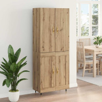 Produktbild för Skåp Väggmonterad Artisan Ek 69,5 x 34 x 180 cm Konstruerat trä