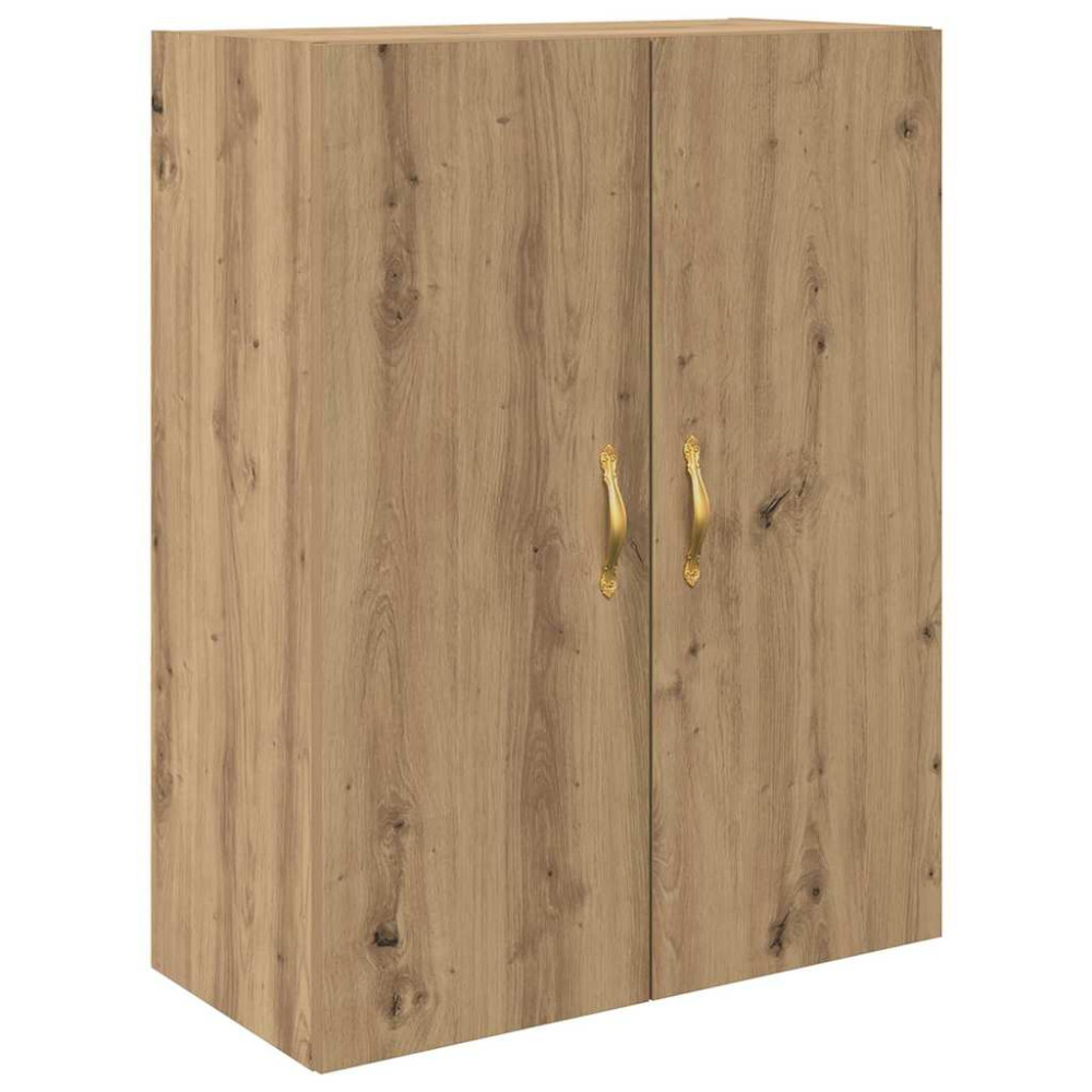 Produktbild för Skåp Väggmonterad Artisan Ek 69,5 x 34 x 180 cm Konstruerat trä