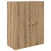 Produktbild för Skåp Väggmonterad Artisan Ek 69,5 x 34 x 180 cm Konstruerat trä