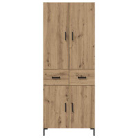 Produktbild för Skåp Väggmonterad Artisan Ek 69,5 x 34 x 180 cm Konstruerat trä