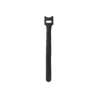Produktbild för StarTech.com 6in Hook and Loop Cable Ties, 50 Pack, Black, Reusable Cable Straps, Adjustable and Flexible, Cord Organizer Tie/Wraps for Professional Cable Management - Wire Loop Ties (B506I-HOOK-LOOP-TIES) - kabelsamlare - kardborrefäste