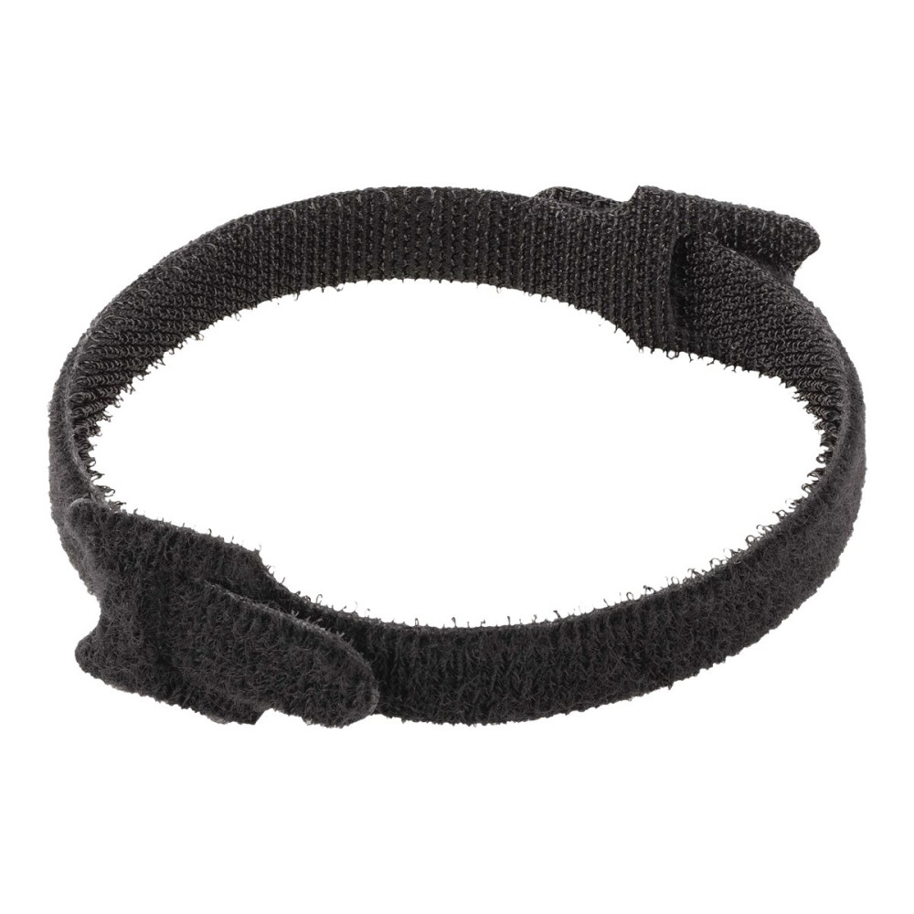 Produktbild för StarTech.com 6in Hook and Loop Cable Ties, 50 Pack, Black, Reusable Cable Straps, Adjustable and Flexible, Cord Organizer Tie/Wraps for Professional Cable Management - Wire Loop Ties (B506I-HOOK-LOOP-TIES) - kabelsamlare - kardborrefäste
