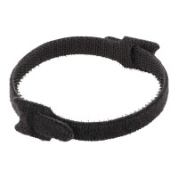 Produktbild för StarTech.com 6in Hook and Loop Cable Ties, 50 Pack, Black, Reusable Cable Straps, Adjustable and Flexible, Cord Organizer Tie/Wraps for Professional Cable Management - Wire Loop Ties (B506I-HOOK-LOOP-TIES) - kabelsamlare - kardborrefäste