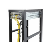 Produktbild för StarTech.com 5-Pack 1U Vertical Cable Management D-Ring Hooks, Cable Manager For 19" Server Racks/Cabinets, Network Rack Wire Organizers, Cable Guide Rings - kabelhanteringsring (vertikal) - 1U