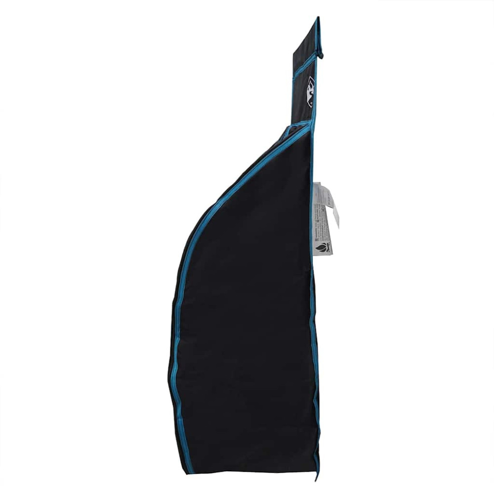 Produktbild för Hängande Tältorganisator 10 Fack Svart 40,5 x 25 x 80 cm oxford