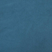 Produktbild för Ryggkudde Blå 120 x 50 cm Kordread tyg