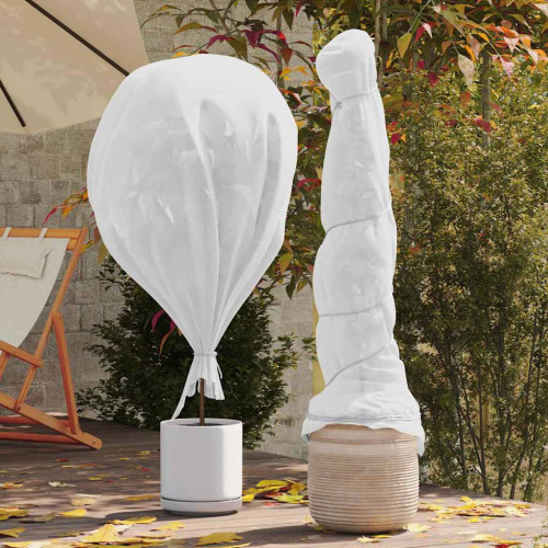 vidaXL Frostskydd för växtfleece Vit 20 x 3,2 m Syntetiskt tyg