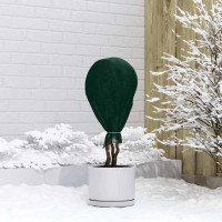 Produktbild för Frostskydd för växtfleece Grön 20 x 1,6 m Syntetiskt tyg