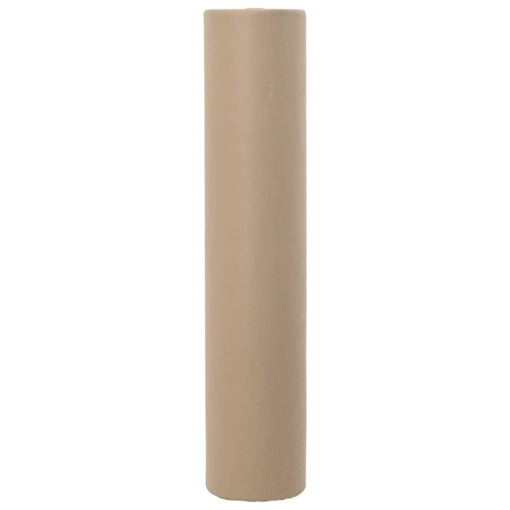 Produktbild för Frostskydd för växtfleece Beige 100 x 1,6 m Syntetiskt tyg