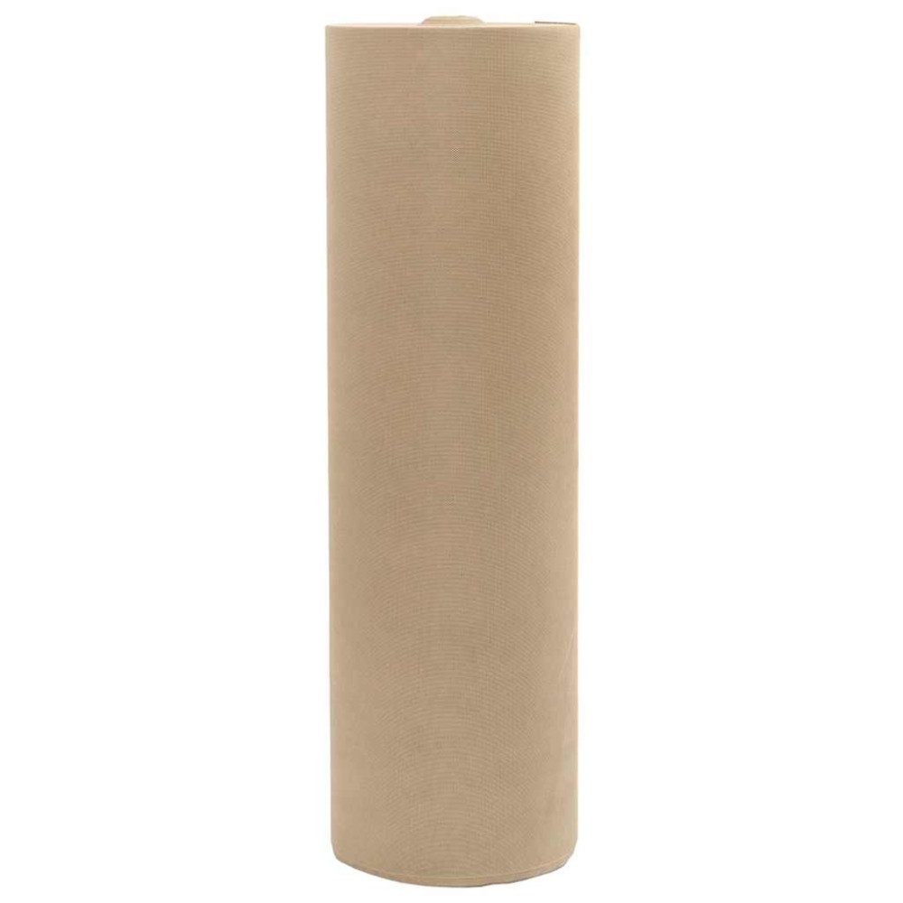 Produktbild för Frostskydd för växtfleece Beige 100 x 1,6 m Syntetiskt tyg