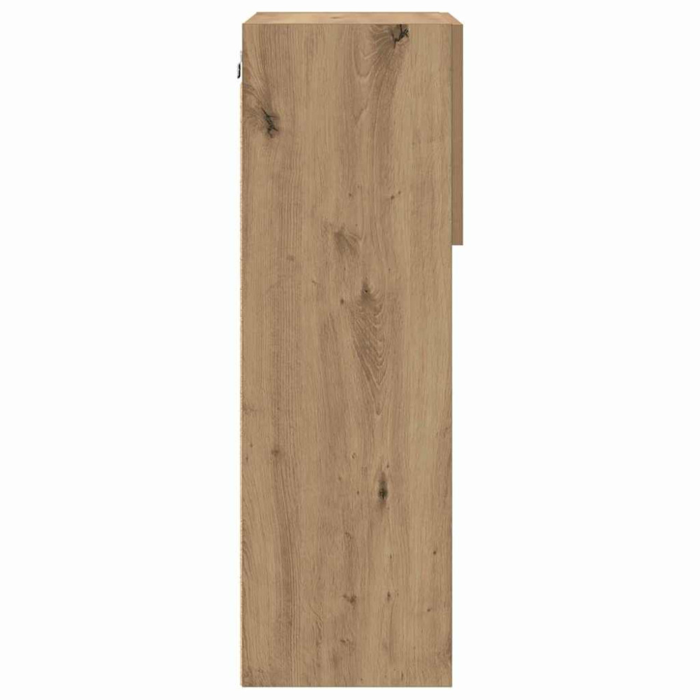 Produktbild för Väggmonterade TV-skåp 2 pcs Artisan Ek 40,5 x 30 x 90 cm