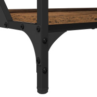 Produktbild för Kaffeebord Gammalt trä 70x50x50cm Konstruerat trä