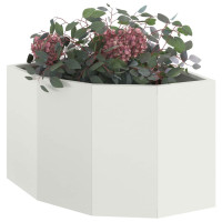 Produktbild för Hörnställning Vit 45 x 45 x 35 cm Stål