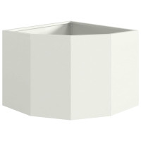 Produktbild för Hörnställning Vit 45 x 45 x 35 cm Stål