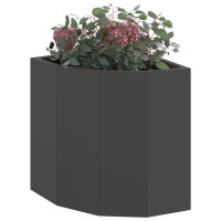 Produktbild för Hörnställning Svart 30 x 30 x 35 cm Stål